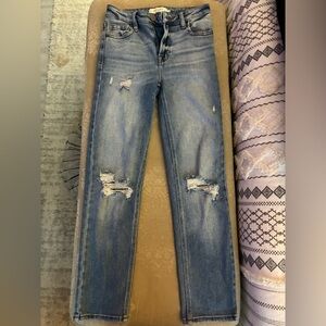 Classic Blue Straight Leg Women's Jeans